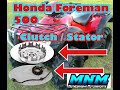 Honda Foreman Rubicon 500  -  Centrifugal Clutch Drive  -  Detailed instructions.