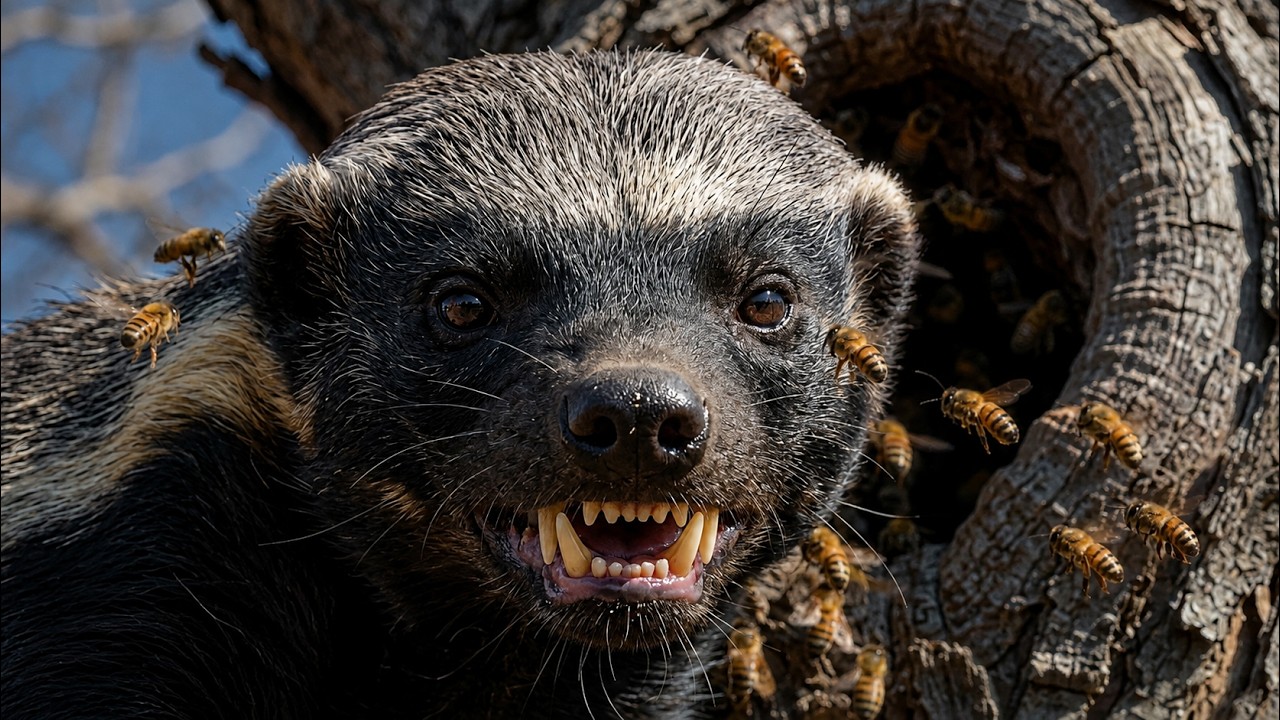 The Honey Badger's High-Stakes Raid | Surviving the Woodland | Wildlife Documentary