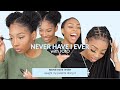 Chitchat GRWM | NEVER HAVE I EVER w/ My Little Sister | Jaelah Majette