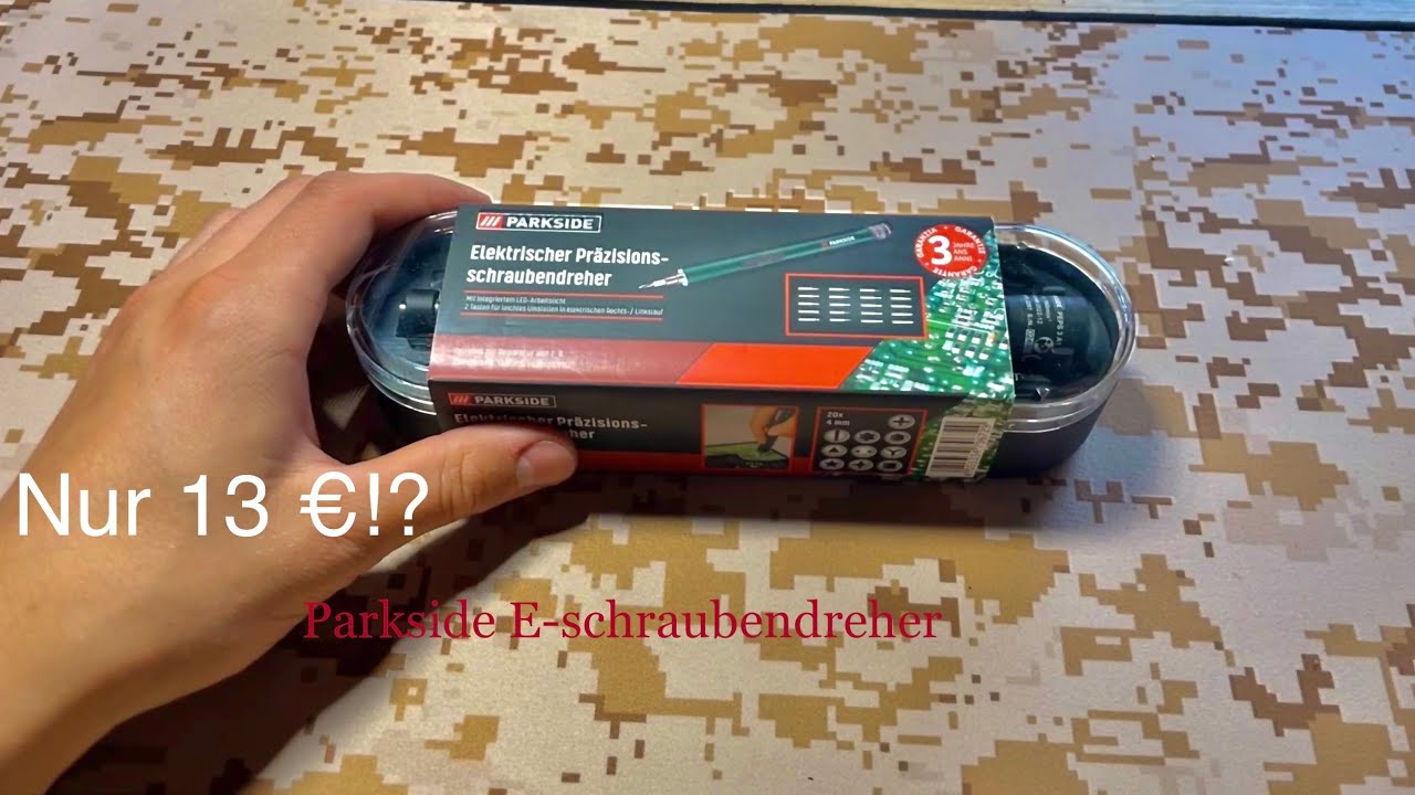 Supergünstiger Ausverkauf läuft! Top Preis, Parkside von aber auch E-Schraubendreher - ?! Leistung YouTube