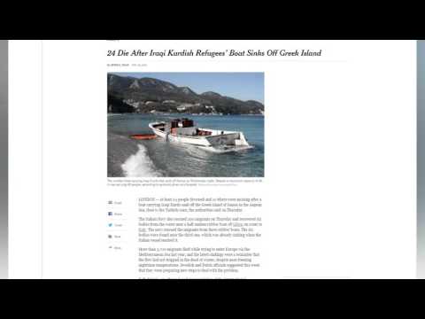 საბერძნეთის კუნძულთან ახლოს 24 დევნილი დაიღუპა