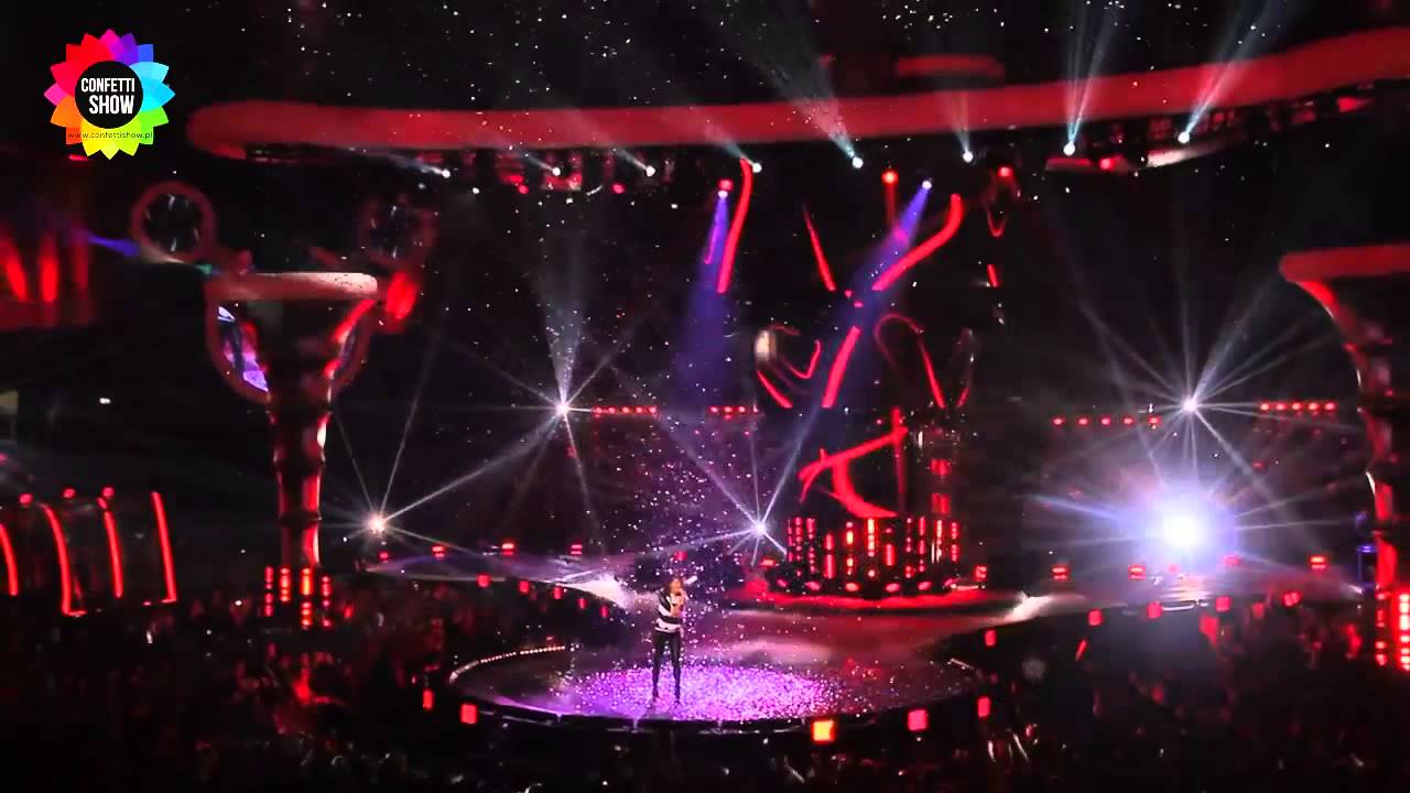 Edyta Górniak koncert Confettishow konfetti