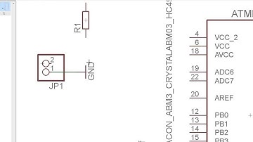 EAGLE HAB - Lesson 1 - ATMega328P Basics