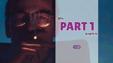 CONTROL - 100% Walkthrough No Commentary - PART 1 - Ultra Settings [4K 60FPS PC]