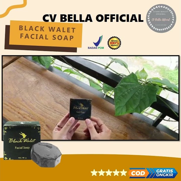 BLACK WALET FACIAL SOAP