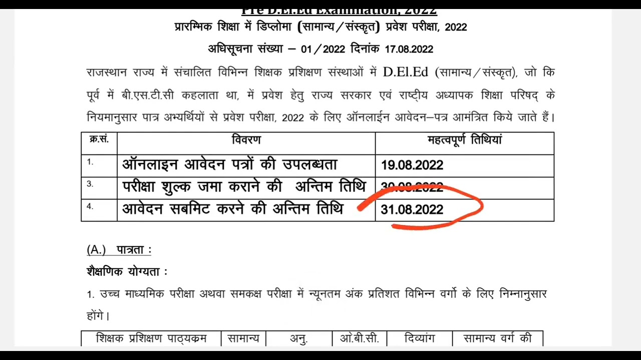 Full Notification of Predeled 2022 ll BSTC 2022 ll Gurpreet Singh