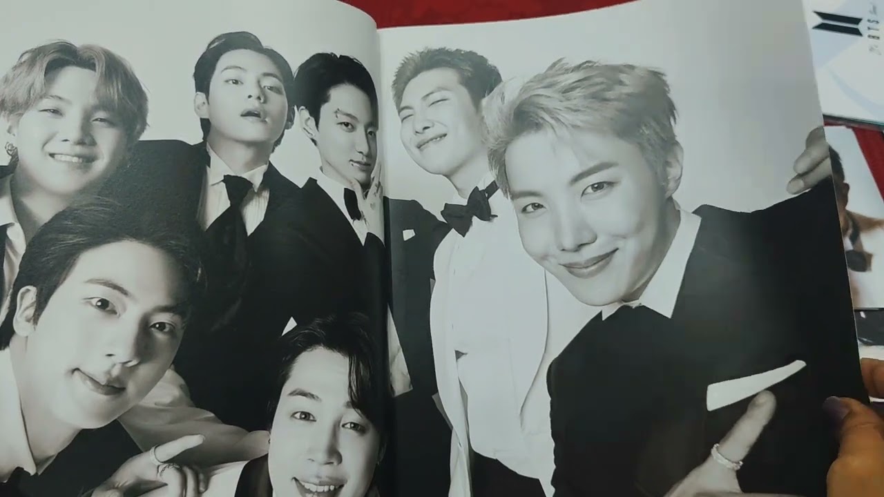 2021 The Fact BTS photobook Special edition China Unboxing