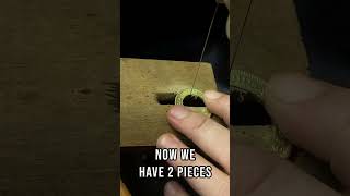 Making a Coin Believe It's a Ring 💪 #jewelry #diamond #handmade #coin #diy