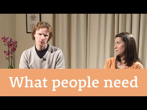 Relationship counselling: What people need