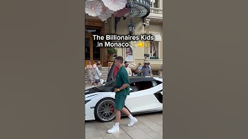 Billionaire Kids in Monaco #luxury #lifestyle