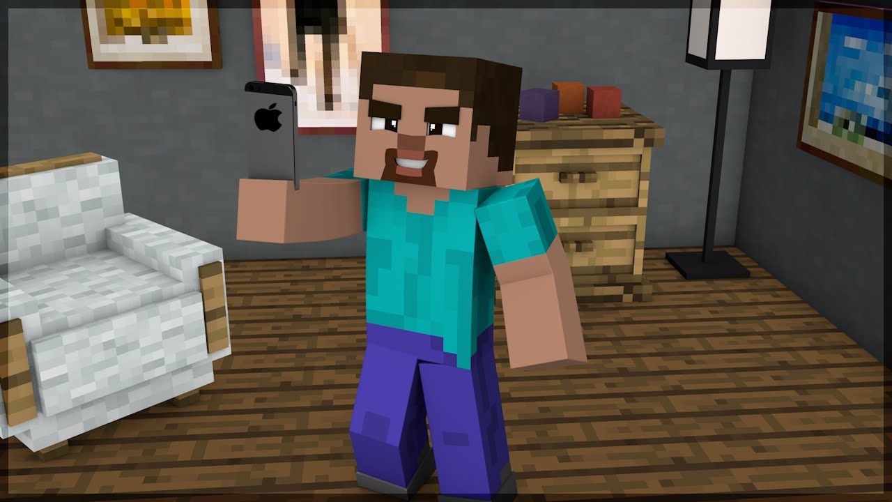 Minecraft: A SELFIE DO STEVE! (BUILD BATTLE) - YouTube