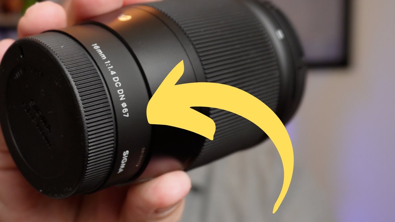 Sigma 16mm f/1.4 DC Sony E Mount lens review YouTube