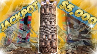 😮This Coin Pusher Game has a $1,000 Jackpot! I can Win it up to 5 Times! Can I Do It?? ASMR screenshot 3