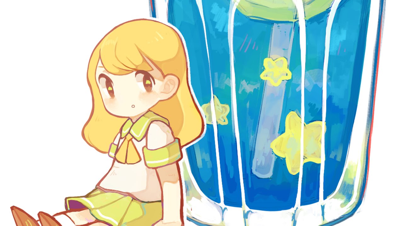 Starry Soda: SPEED PAINT (paint tool sai) - YouTube