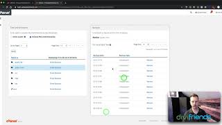 Restoring Backups in Divi Friends Wordpress Hosting