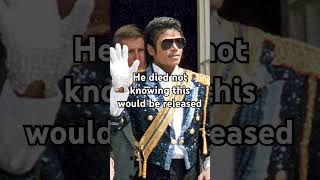 Michael Jackson died not knowing this song would be released  #popsuperstar #rip