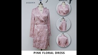 Autumn wear 2022 new soft fashion chic high sense floral skirt screenshot 5