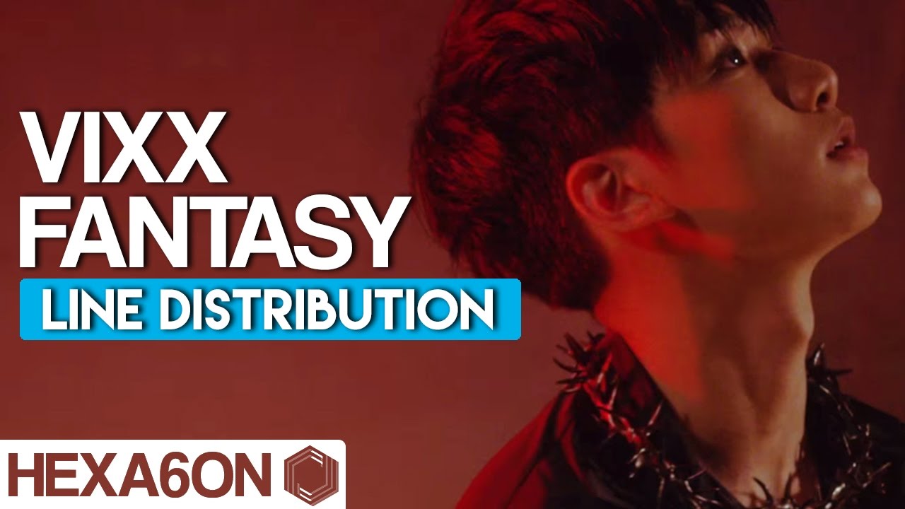 VIXX - Fantasy Line Distribution (Color Coded)