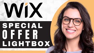 How to Use a Lightbox Pop-Up for Special Offers on Wix | Wix Tutorial (2025) screenshot 4
