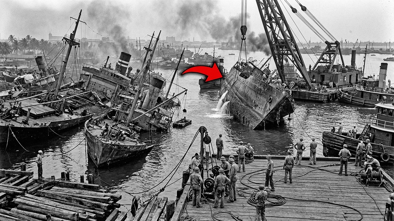 Japan Turned Manila Harbor Into A Graveyard — Then U.S Navy Seabees Cleared It In Weeks