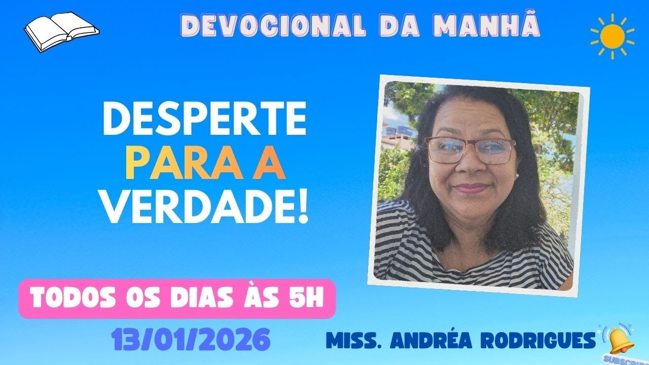 DEVOCIONAL DE HOJE 13/01/2026 Romanos 