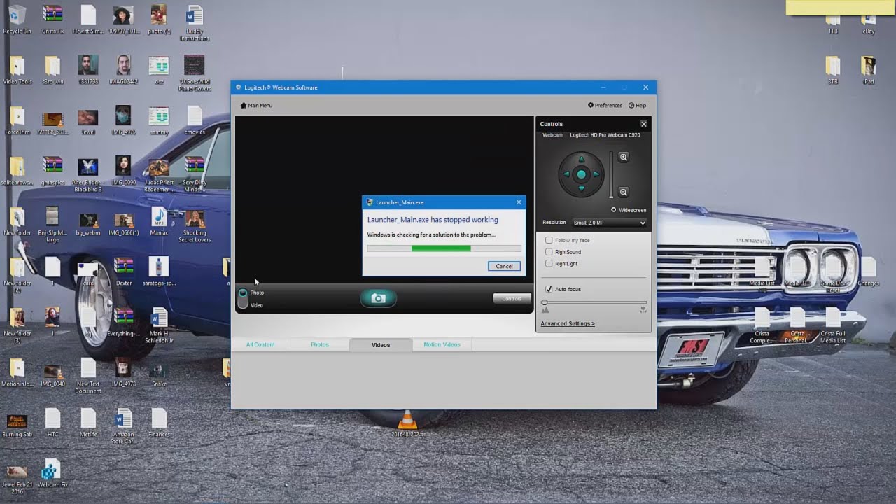 Windows 10 Anniversary Update Logitech WebCam/Skype ...