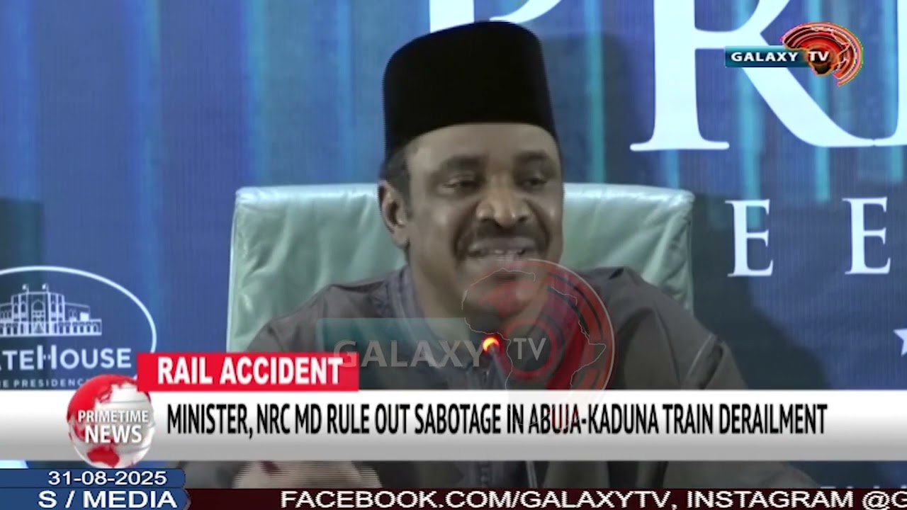 MINISTER, NRC MD RULE OUT SABOTAGE IN ABUJA-KADUNA TRAIN DERAILMENT