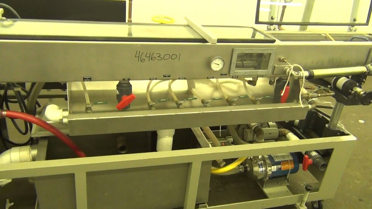 Used Conair Vacuum Sizing Tank stock 46463001 YouTube