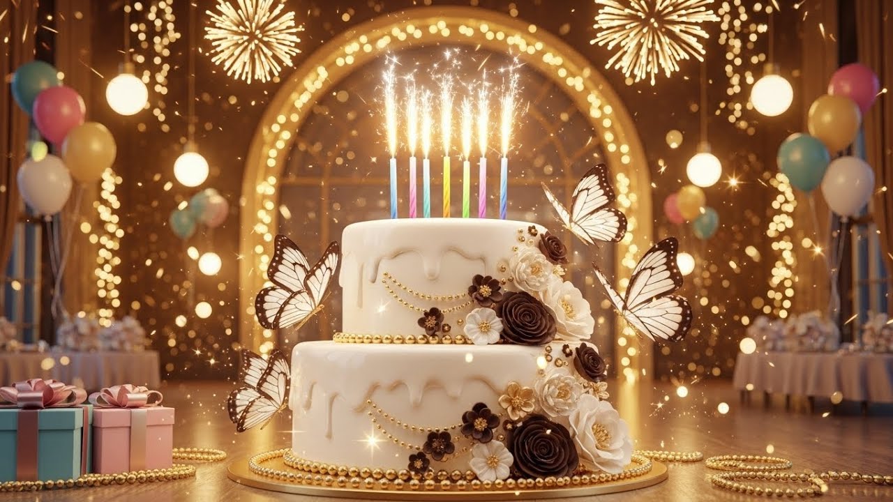 🎉 The Most Beautiful Happy Birthday Video Ever 🎂✨
