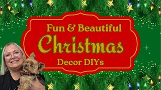 FUN AND BEAUTIFUL CHRISTMAS DECOR/ CHRISTMAS CRAFTS