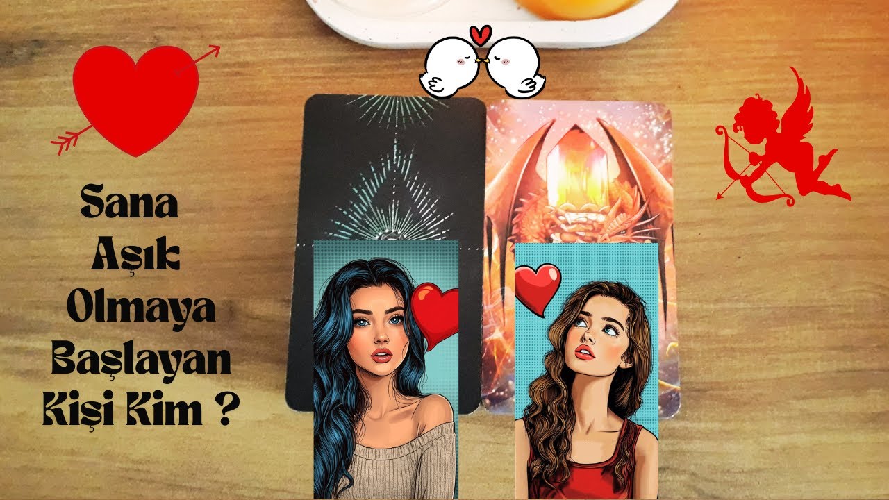 Sana Aşık Olmaya Başlayan Kişi Kim ❤💃(Harf- Burç- yorum)#desteseç #tarot