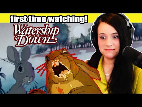 CUTE BUNNY MOVIE. Nothing Traumatizing here!  - Watership Down - Movie reaction
