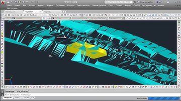Actualization of an open pit surface. Volume calculation.
