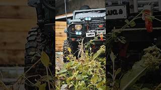 Defender D110 and Bronco Raptor #axial #offroad #rccrawler #fyp #traxxas
