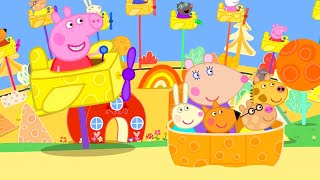 Peppa Pig Goes On A Trip To Cheese World | Kids TV And Stories