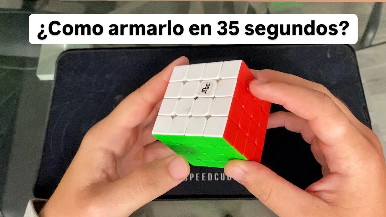 Como armo el cubo rubik 4x4 en 35 segundos | Ar Speedcuber
