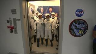 NASA’s SpaceX Crew-11 Walkout (Second Attempt)
