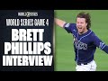 Brett Phillips Amazing Postgame Interview after incredible walk-off in World Series Game 4!