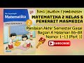 Kunci matematika 1 kelas 5 penerbit masmedia pasuas gasal bagian a halaman 8688 nomor 113