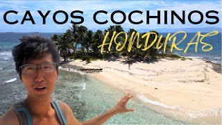 THIS IS HONDURAS: CAYOS COCHINOS IS PARADISE! Island-Hopping the Caribbean + Epic Sandbar!