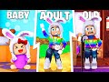 LA VITA DI UNA YOUTUBER SU ROBLOX -  GROW UP SIMULATOR