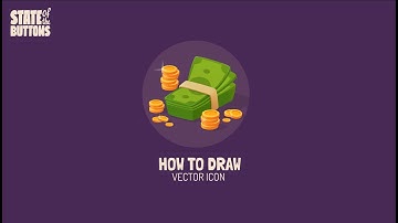 Game UI.HOW TO DRAW. A vector icon using Affinity Designer.