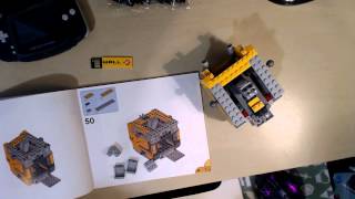 LEGO Wall.e Timelapse build