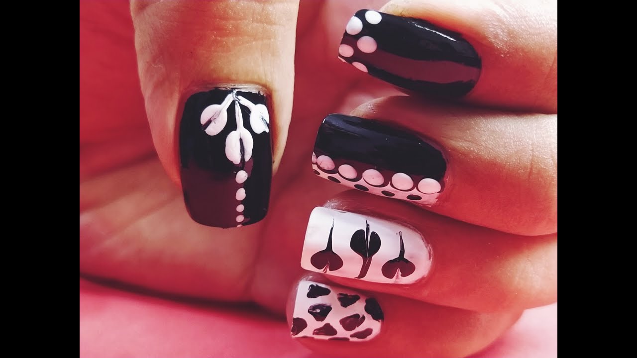 5. Black and White Nail Art for Beginners - wide 4