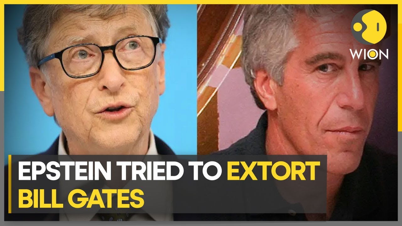 You are currently viewing Jeffrey Epstein’s Blackmail Threat to Bill Gates Revealed: Affairs & Charitable Fund Disputes | WION – WION