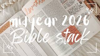 2026 midyear Bible stack + faith goal updates!