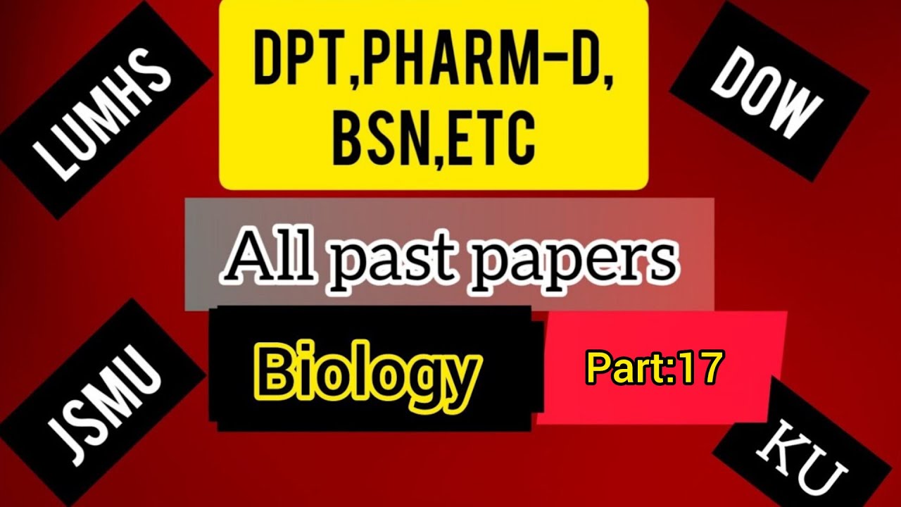 BIOLOGY MCQS FOR ENTRY TEST|NTS BIOLOGY PAST PAPERS