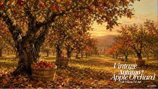 Vintage Autumn Apple Orchard 🍎 | Fall Frame TV Art | 4K Harvest Screensaver | 2 Hours screenshot 4
