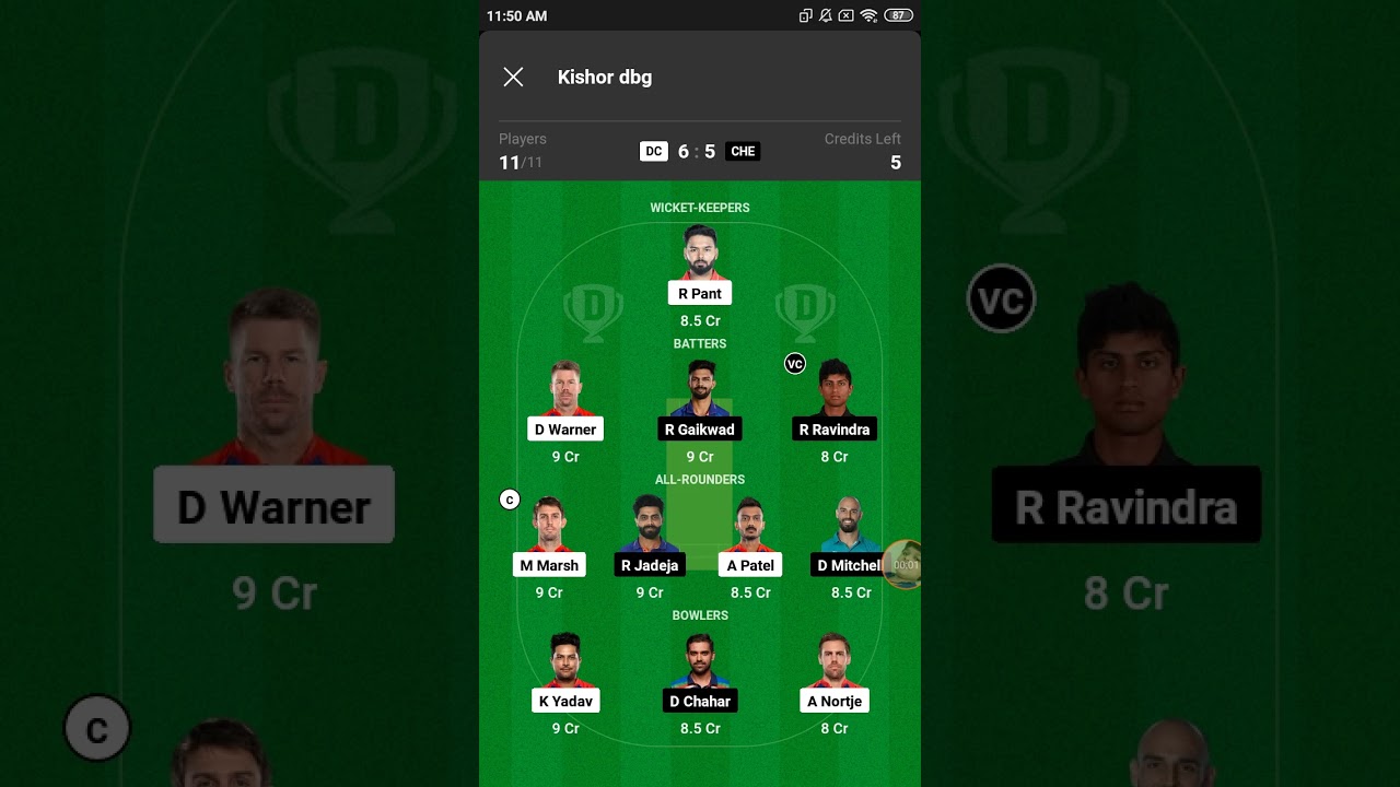 DC vs CSK Dream11 Prediction, DC vs CSK 12th Match Dream11, CSK vs DC Dream11 Prediction Today Match