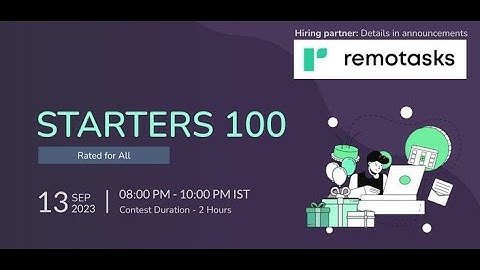 Stamps 100 Codechef Solution || Starter 100 Contest Solution #codechefsolution #pythonprogramming